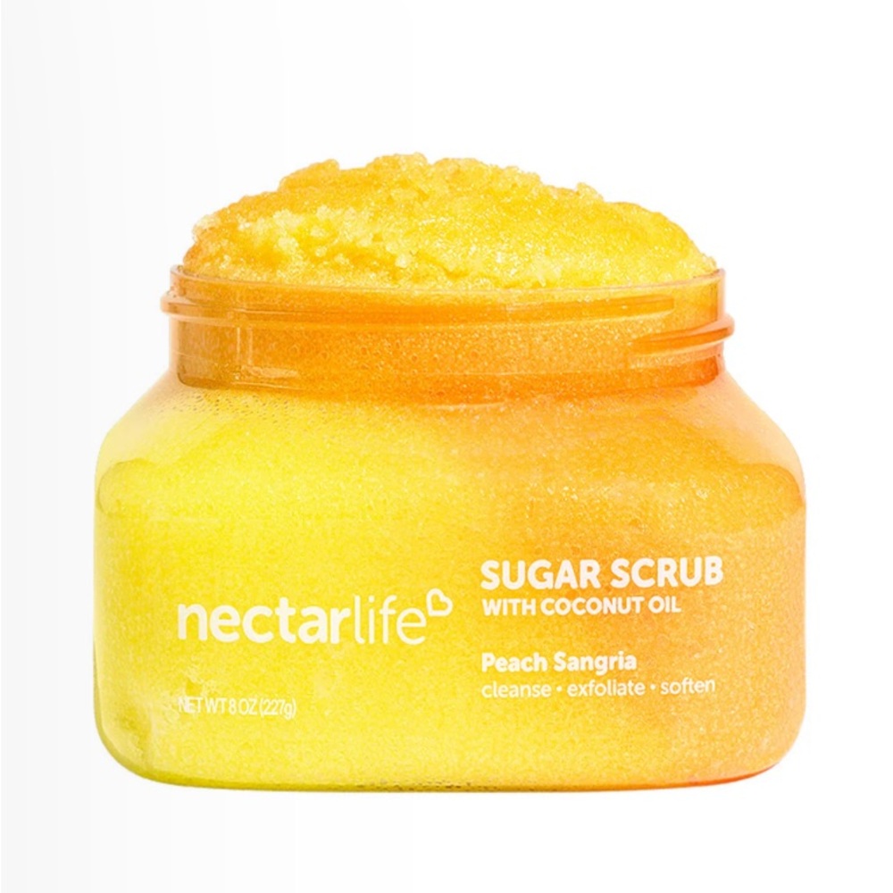 Nectar Life Peach Sangria Sugar Scrub